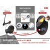 Monorim LR01 irányjelző - index és logó projektor Segway-Ninebot MAX szériához tulajdonságok